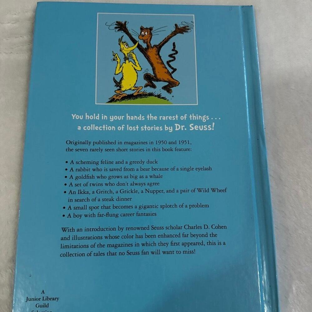Dr Seuss The Bippolo Seed and Other Lost Stories Hardcover Book Kids Classic - Picture 2 of 6